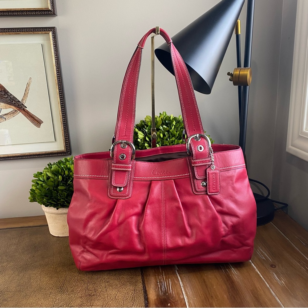 Coach Soho Pleated Shoulder Tote - EUC! - Picture 16 of 16